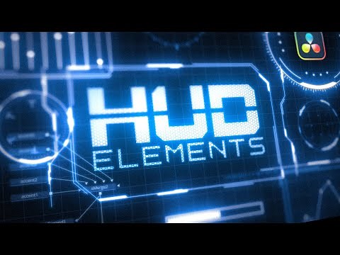 Build HUD Elements in DaVinci Resolve!