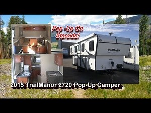Pre-Owned 2015 TrailManor 2720 Pop-Up Camper | Mount Comfort RV