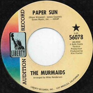 The Murmaids - Paper Sun