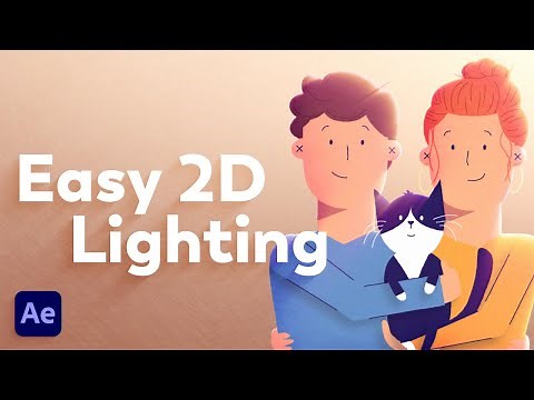 Easy 2D Lighting in After Effects with Shadow Studio 2