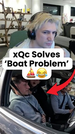 xQc Solves the UK’s “Boat Problem” 😂