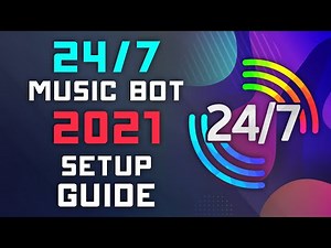 24/7 Music Bot 2021 SETUP Guide - Play 24/7 Music, Radio, & Livestreams!