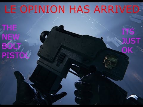Darktide: the NEW bolt pistol is also not bad shut up its not I SWEAR GUYS