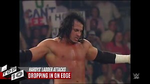 The Hardy Boyz' insane ladder attacks - WWE Top 10, April 10, 2017