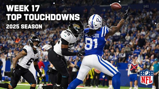 Top touchdowns | Week 17