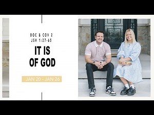 Come Follow Me Doctrine and Covenants Section 2, JSH–1:27-65 (Jan. 20-26) Don't Miss This