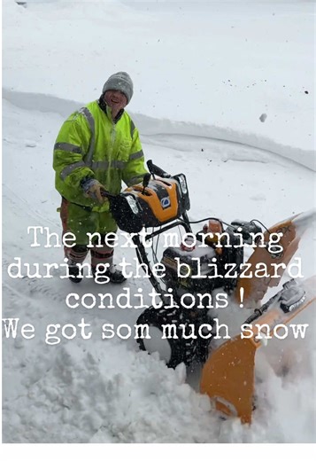 Blizzard Struggles: Power Outage and Snow Cleanup