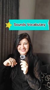 807K views · 20K reactions | Sounds Vocabulary ✨ Learn the right words for everyday sounds. #spokenenglish #vocabularybuilder #learnenglish #englishreels #fblifestyle | learnwithashmeet | Facebook