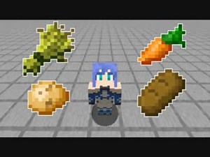 1chunkで村人式の全自動畑を作ったらどうなるのっと