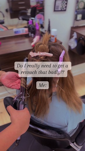 It that time of the year, let this be your sign to get a retouch,color or highlight 🫶🏼🤭 #viral?videotiktok😇😇 #fyp #hairstylist #hairgoals #behindthechair #modernsalon