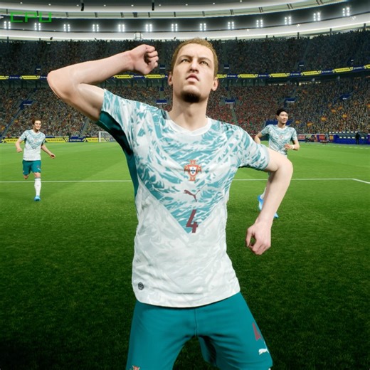 FC 26 physics just met the Portugal tax. Error 404: Keeper not found. 🇵🇹#shorts #football #viral