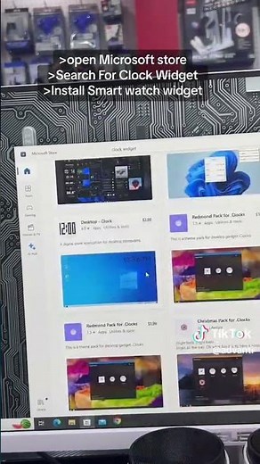 Display your Clock on the Desktop with this quick tip! ⏰⏰