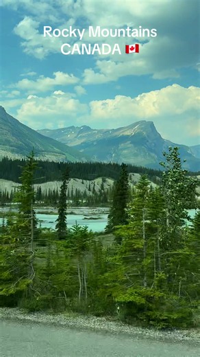 Rocky Mountains, Canada 🏔️ #rockymountains #canadianrockies #banf #canadalife #mountains
