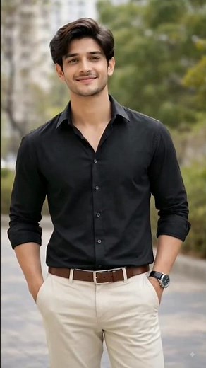 The Ultimate Black Shirt & Cream Pants Outfit Guide | Men’s Fashion 2026