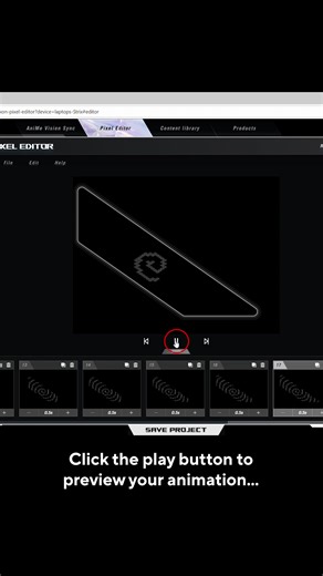 8.2K views · 75 reactions | Here's how to display your drawings as animations on your #ASUS #ROG #StrixSCAR with the Pixel Editor. ✨ | ASUS Republic of Gamers | Facebook