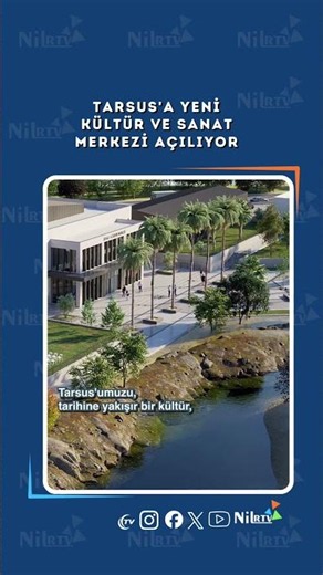 New Culture and Art Center Opening in Tarsus