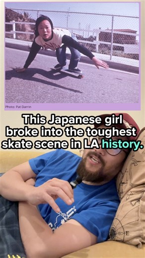 The Z-Boys changed modern skateboarding forever with their raw, fast, street style. And Peggy Oki was the only woman on the team. The daughter of a master bonsai gardener grew up surfing, biking, and skating around Dogtown Venice Beach on a board her brother made for her in shop class. She took 1st place at the legendary 1975 Del Mar nationals, but quickly tired of the artificial atmosphere of skate contests. Peggy just wanted to skate. Her love of the outdoors became an ongoing passionate commi