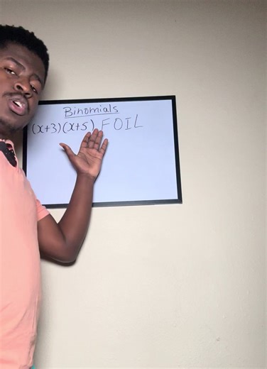 Using FOIL method to solve binomials.#mathematicsgenius #maths #mathtricks #mathwithconfidence