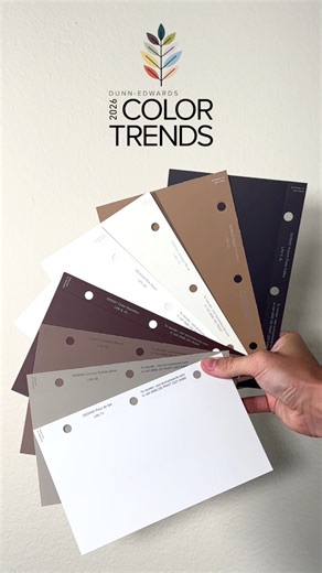 Our Notable Neutrals come to life! 🎨 In addition to our 2026 Color Trends, our Color Experts curated a collection of versatile neutrals that bring warmth, subtle depth and visual harmony to any space. These 8 serene shades strike a thoughtful balance between warm and cool tones—evoking the tranquility of the natural world and making your home feel as inviting as your favorite outdoor escape. Each neutral pairs beautifully with our 9 trending colors, but is also distinct enough to stand confiden