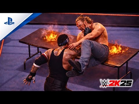 WWE 2K25 — Undertaker vs Brock Lesnar | No Holds Barred Match | RAW 2002 Era 😳🔥