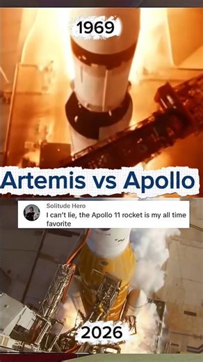 NASA’s Artemis vs Apollo: Which Mission Is More Insane? #artemis #space #nasa #moonmission #shorts