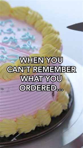 When you can't remember what kind of cake you ordered lol 😆 | The Icing Artist