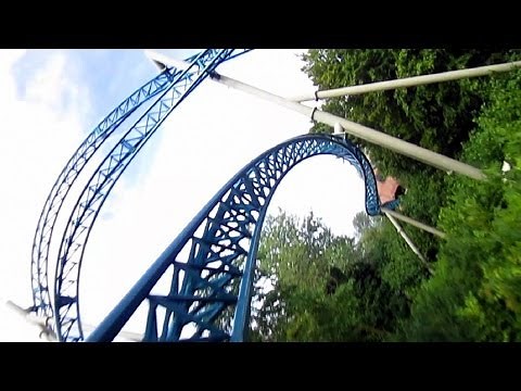 Anubis front seat on-ride HD POV Plopsaland De Panne