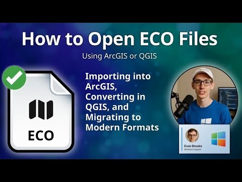 How to Open ECO Files (ESRI ArcInfo Coverage Export)