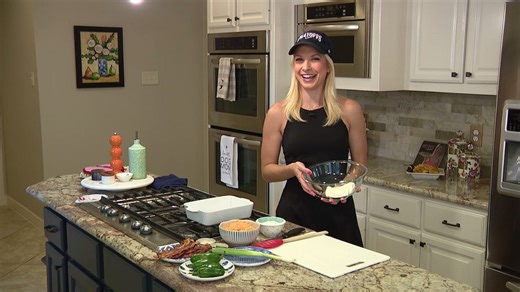 Allison's Cooking Diary: Gameday Jalapeño Popper Dip recipe