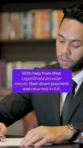 They took $14,999 from our member. Our lawyer got it all back. #LegalShield