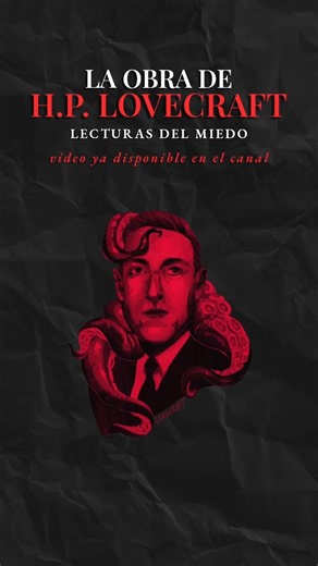 Lovecraft da más miedo hoy que hace 100 años