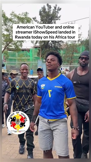 IShowSpeed Visits Rwanda for 2025 Super Cup