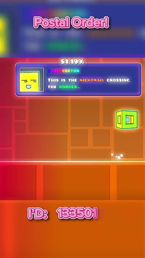 Postal order! #aeternus #geometrydash