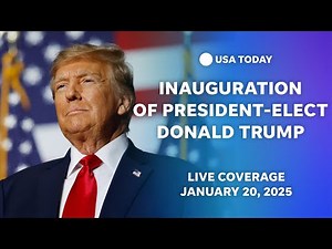 Donald Trump inauguration ceremonies, executive order signings