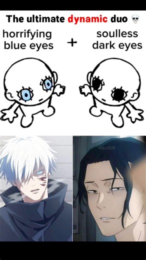Why Gojo and Geto's eyes explain everything🥹#anime #animemes #jjk #gojosatoru #getosuguru