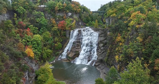 27K views · 517 reactions | Get a new perspective of Ithaca Falls Just minutes from downtown on Fall Creek, this 150-foot cascade is one of Ithaca's most breathtaking views. Plus, it's free to visit and leashed dogs are allowed! #ithaca #ithacany #ithacapeak #ithacaisgorges #waterfall #waterfalls #waterfall #fall | Visit Ithaca | Facebook