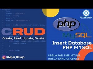 Cara Insert Data Kedalam DATABASE | PHP MYSQL