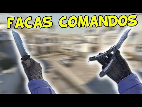 ALL THE KNIVES IN CS:GO BY COMMANDS!