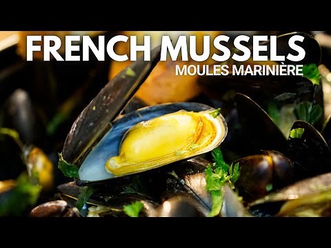 How to make the perfect Steamed Mussels - Homemade Moules Marinière