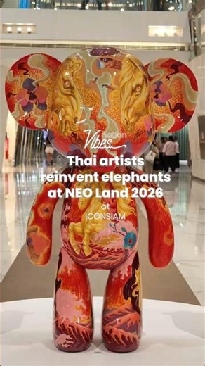 Thai artists reinvent elephants at NEO Land 2026