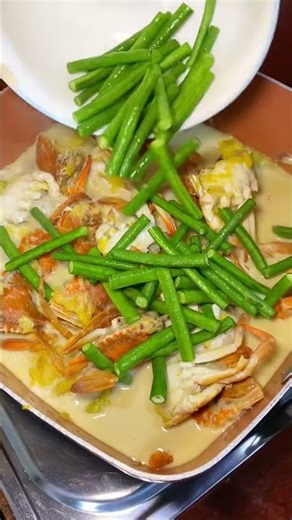 Ginataang alimango 🦀 #cookingchannel #cookingrecipe #philippines #pinoyulam #ulamideas #ginataang
