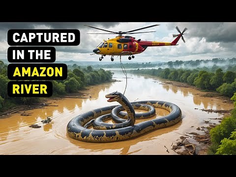 Giant Anaconda Captured: The Amazon's Monster Snake Shocks the World!