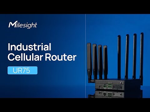 UR75 5G Industrial Cellular Router Videography
