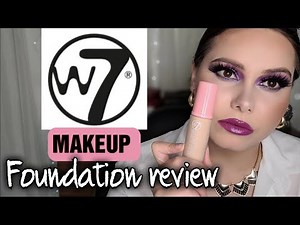 w7 It's Glow Time Radiant Foundation REVIEW + TUTORIAL | roxi_lovesmakeup