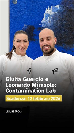 💡 CONTAMINATION LAB 2026 ✅ Il 12 febbraio 2026 si chiudono le iscrizioni alla decima edizione del #ContaminationLab Uniurb: il percorso di formazione #gratuito, fortemente connesso a #imprese e professionisti, dedicato a studenti e studentesse #Uniurb. 💬 Cosa significa partecipare al Contamination Lab? Lo raccontano Giulia Guercio e Leonardo Mirasole! 🎯 Obiettivo del corso: promuove la cultura dell’imprenditorialità, lo sviluppo del problem solving, delle softskills e la valorizzazione dei ta