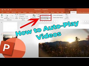 How to Play Video Automatically in PowerPoint
