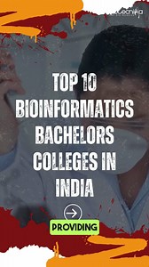 Top 10 Colleges in India for BSc Bioinformatics Courses #bioinformatics #courses #colleges #top #bsc #bioinformaticscourse #degree #education #bachelorsdegree | Biotecnika | Facebook