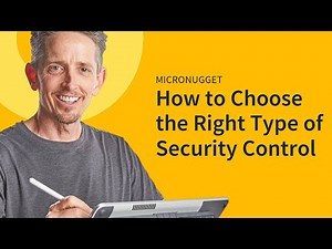 MicroNugget: What are the Different Types & Functions of Security Controls?