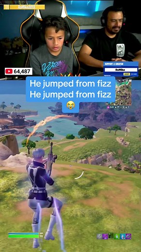 Daring Fortnite Leap: He Jumps from Fizz | Romike 2013