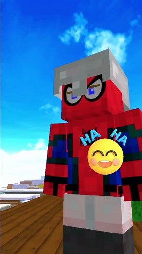 Baby Spider-Man Discovers His Father's Secret in Minecraft #minecraft